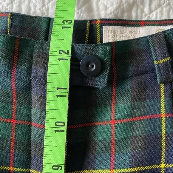 Vintage Escada Wool Plaid Pants - Picture 8 of 10